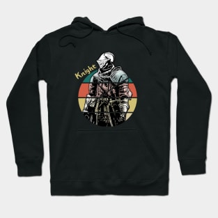 Cool Retro Knight: Knight Hoodie